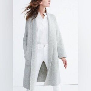 Madewell 100% Merino Wool open knit duster cardigan jacket Sz XS